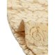 thumbnail image 4 of Cárdigan corto con lazo Allegra K Top transparente de encaje floral Beige S, 4 of 5