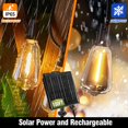 thumbnail image 3 of Cadena de luces solares Skoiuc 30 LED, 30,5 m, mando a distancia a prueba de agua, 3 of 8