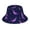 Eggplant, variant on Famous Places Reflective Double-Sided Bucket Hat, Sun Hat, Soft and Breathable for Gardening, Beaching, Camping, Hiking, Fishing