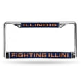 thumbnail image 1 of Illinois Fighting Illini Laser Chrome Frame, 1 of 1