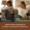 thumbnail image 5 of Gya Labs Calming Vetiver Essential Oil for Diffuser & Aromatherapy, Premium Vetiver Oil for Body Comfort, Massage, Soaps & Candles Making - 0.34 fl oz, 5 of 10