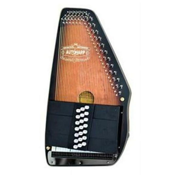 Oscar Schmidt CBCE-U 21 Chord Electric Autoharp OS11021AE for Gig Bag & Chromatic Tuner