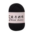 thumbnail image 2 of Milk Cotton Yarn Under $5! Yrmaups 5-Ply Milk Cotton Knitting Thread, Doll Crochet DIY Yarn,babyWool Ball for Handmade Sweaters, Blankets, Accessories, Crafting Projects, Ideal for Knitting Groups, 2 of 6