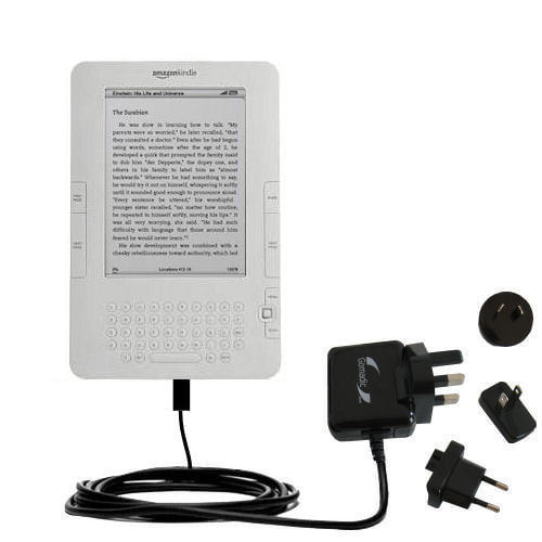 Brand 2 Amp Output for Faster Charging with tipExchange 1st Generation Gomadic Mini 10W Car Charger for The  Kindle 1 