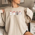 thumbnail image 4 of Cute Cat Lover Valentine Sweatshirt, 4 of 11