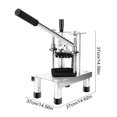 ZIHUI Fry Cutter Commercial Manual Stainless Steel Potato Cutter Dicer