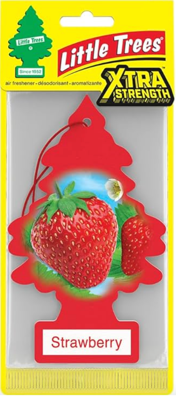 New Car Xtra Strength Little Trees Air Freshener 10612 Pack of 12