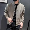 thumbnail image 2 of Abrigos masculinos de moda de color sólido Harajuku Ropa barata Ofertas Reseñas coreanas Muchas rebajas Ofertas estéticas Chaquetas cargo para hombre Y2k frías, 2 of 4