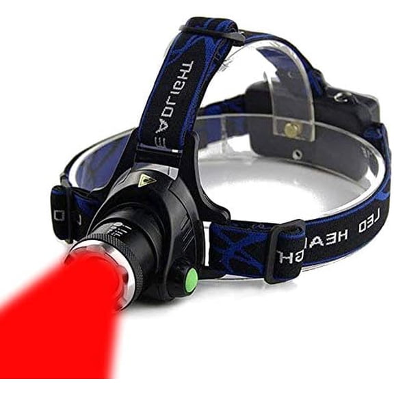 Red Light Headlamp, 3 Mode LED Headlamp, Zoomable Red Headlamp for Astronomy, Aviation, Night Observation$$Sport & Recreation Other