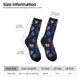 thumbnail image 2 of Balery Autumn Leaves With Blue Calcetas Largas con Estampado para Hombre y Mujer – Suaves y Transpirables, Talla Única (US 5-11), 2 of 6