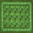 thumbnail image 1 of Ahgly Company Indoor Square Persian Green Traditional Area Rugs, 7' Square, 1 of 1