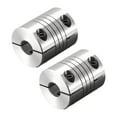 thumbnail image 3 of Uxcell Motor Shaft 9mm to 10mm Helical Beam Coupler Coupling 25mm Dia 30mm Length, 3 of 5
