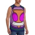 thumbnail image 2 of Invader Zim Men's Tank Top Lightweight Summer Sleeveless Tee Shirt Muscle Tank Tops Workout T-Shirts Casual Athletic Undershirts, 2 of 7