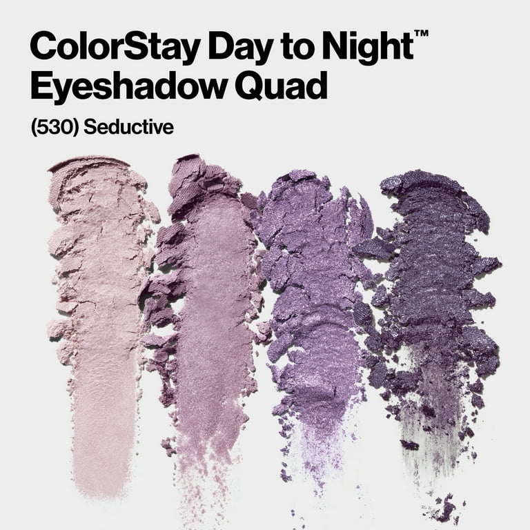 Revlon ColorStay Day to Night Eyeshadow Quad, 530 Seductive, 0.16