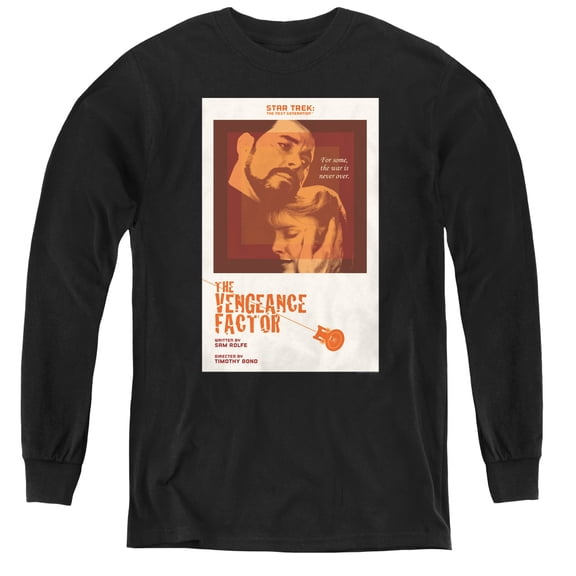 Star Trek - Tng Season 3 Episode 9 - Youth Long Sleeve Shirt - Small