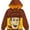 Woody Brown, variant on Toy Story Disney Big Face Zip-Up Hoodies -Buzz Lightyear, Woody - Boys Buzz Navy, 5/6