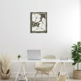 thumbnail image 2 of Stupell Industries Boho Flowers Trio Floral Painting Gray Floater Framed Canvas Art Print Wall Art, 17 x 21, 2 of 9