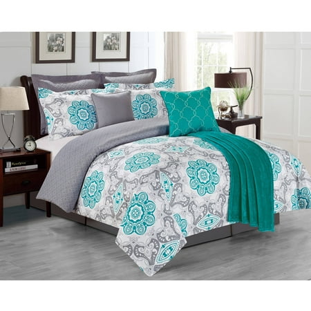 Sunrise 8 Piece Comforter Set Walmart Com