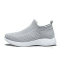 thumbnail image 2 of LASUDRAA Womens Slip on Shoes Lightweight Breathable Mesh Casual Sneakers Walking Shoes, 2 of 9