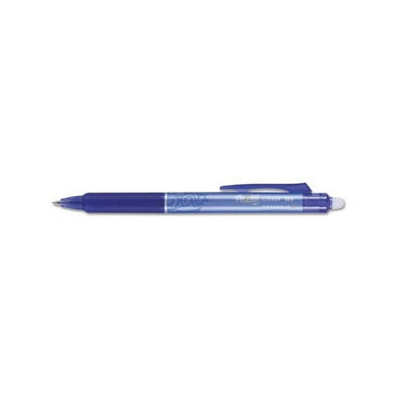 FriXion Clicker Erasable Retractable Gel Pen 0.5 mm, Blue Ink/Barrel, Dozen