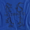 thumbnail image 2 of Harry Potter Literary Crests Women's T Shirt, Royal, Large, 2 of 6