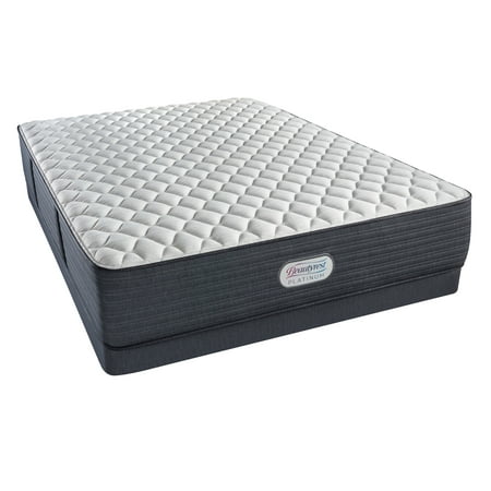 Low Profile Set - Beautyrest Platinum Spring Grove Extra Firm Low Profile Mattress Set - In Home White Glove Delivery