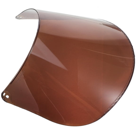 PAMINGONO 1Pcs Curved Plastic Hat Visor for Sunshade and Eye Protection 11.8X7.3X3.7in Outdoor Riding Accessory