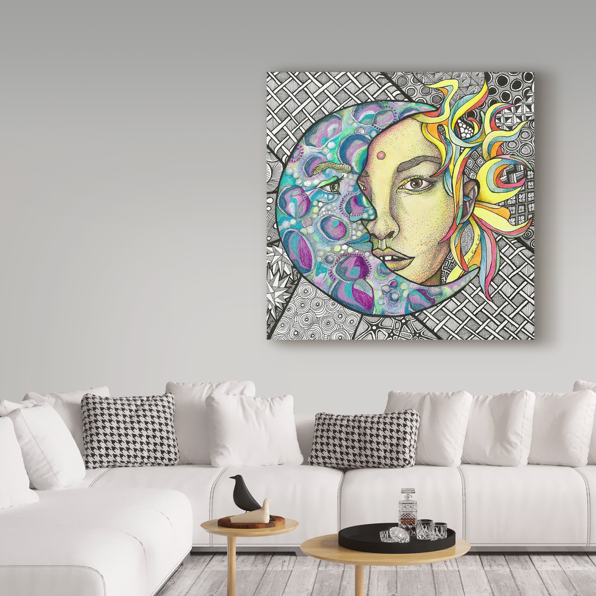 Trademark Fine Art 'Mother Sun' Canvas Art by Amy Frank
