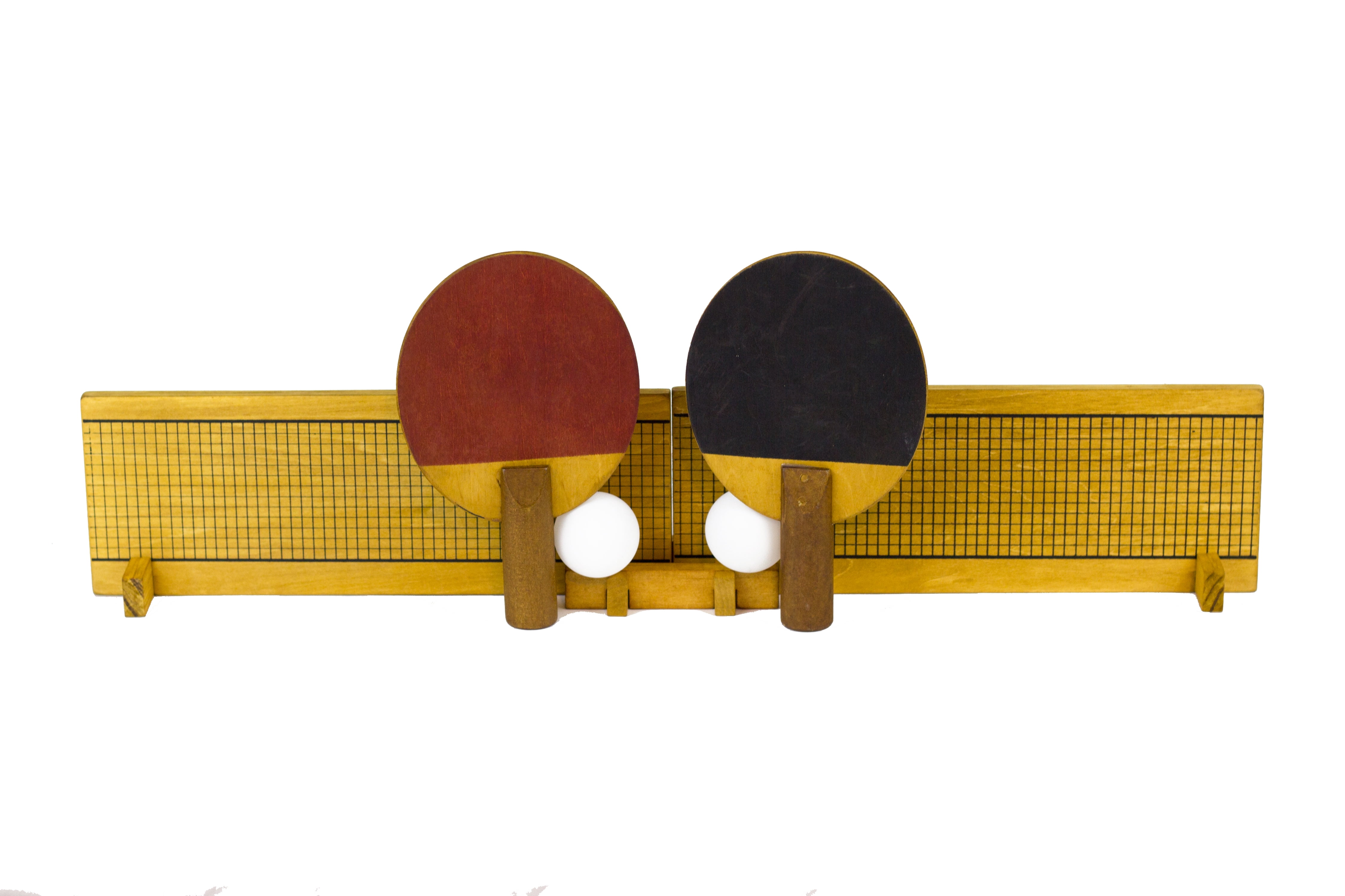 Professor Puzzle's - Wooden Tabletop Tennis Set