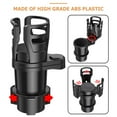 thumbnail image 3 of Cup Holder Expandable Automotive Cup Organizer Rotation Dual Slots Drink Holder, 3 of 7