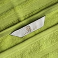 thumbnail image 6 of Superior Ultra Soft Cotton Solid 6-Piece Towel Sets, Celery, 6 of 9
