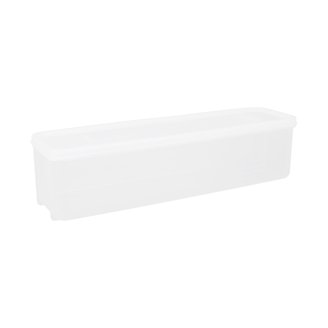 Bankers Box Stor/File Medium-Duty Storage Boxes With Locking Lid - Letter/Legal Size, White/Blue, 4-Pack