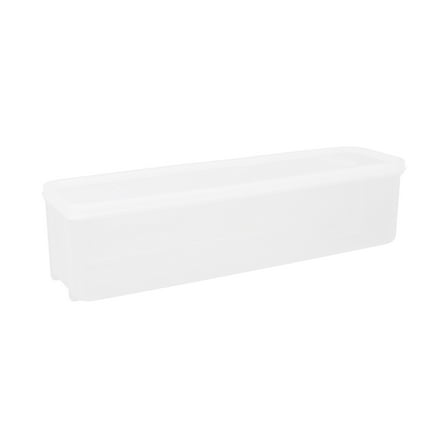Houderco Sealed Storage Boxes White 2Pcs 12X3.3X3In