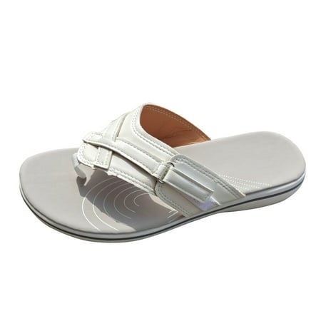 

Aviva Women Casual Fashion Solid Color Flip Flops Flat Comfortable Flip-Flop Sandals