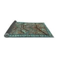 thumbnail image 2 of Ahgly Company Indoor Rectangle Animal Light Blue Traditional Area Rugs, 8' x 10', 2 of 4