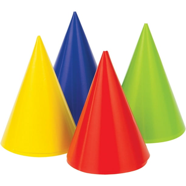 1st Birthday Party Hats, 8pk