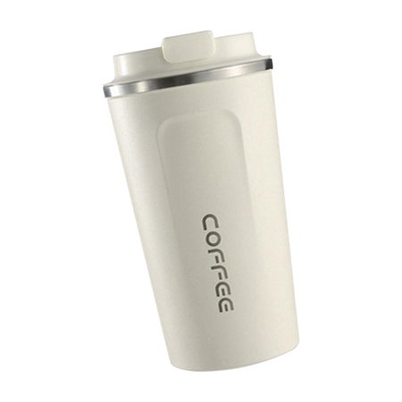 

Insulated Travel Mug Stainless Steel Hot And Cold Drinks Tea Cup Leakproof
