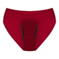 thumbnail image 4 of ZRBYWB Womens Underwear Women's Ice Silk Traceless Four Layer Underwear Absorbent Leak Proof Postpartum Aunt Menstrual Triangle Underwear, 4 of 5