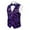 Purple, variant on Men's Outerwear Vest For Casual And Everyday Wear For Parties And Relaxation Modern Fit With Gold Foil Versatile Layering Piece For All Seasons