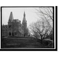 thumbnail image 2 of Historic Framed Print, Sage Hall, Cornell University, Ithaca, N.Y., 17-7/8" x 21-7/8", 2 of 9