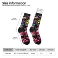 thumbnail image 2 of Picia Monstrous Cartoon Characters Print Athletic Socks for Men & Women – Cushioned Moisture-Wicking Crew Socks for Sports, Running, and Training, Soft & Breathable Size 5-11, 2 of 6