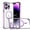 Purple, variant on iPhone 14 Phone Case - Clear