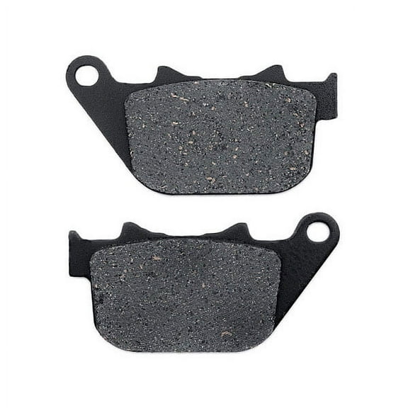 KMG Rear Brake Pads Compatible with 2008-2011 Harley Sportster XL 1200 N Nightster - Non-Metallic Organic NAO Brake Pads Set