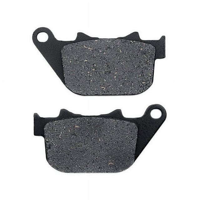 KMG Rear Brake Pads Compatible with 2004-2010 Harley Sportster XL 883 L 883 Low - Non-Metallic Organic NAO Brake Pads Set