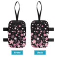 thumbnail image 3 of COEQINE Crutch Bag with Straps for Elbow Crutch Cherry Blossom Pink Black Forearm Crutch Pouch, Broken Leg Crutch Bag, Daily Essentials Organizer, Hands-Free, Lightweight, 3 of 7