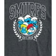 thumbnail image 3 of The Smurfs - Smurfs Collegiate - Men's Short Sleeve Graphic T-Shirt, 3 of 5
