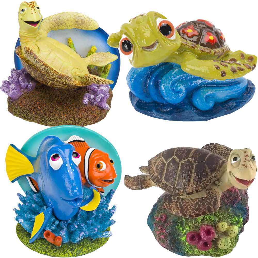 Set of 12 Wholesale Pack Hand Painted Tropical Fish Nemo Fish Ornaments 4" 39L 