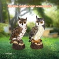 thumbnail image 2 of LCXmlly Owl Desktop Ornament Realistic Owl Ornament Synthetic Resin Garden Statue Housewarming Gift, 2 of 6