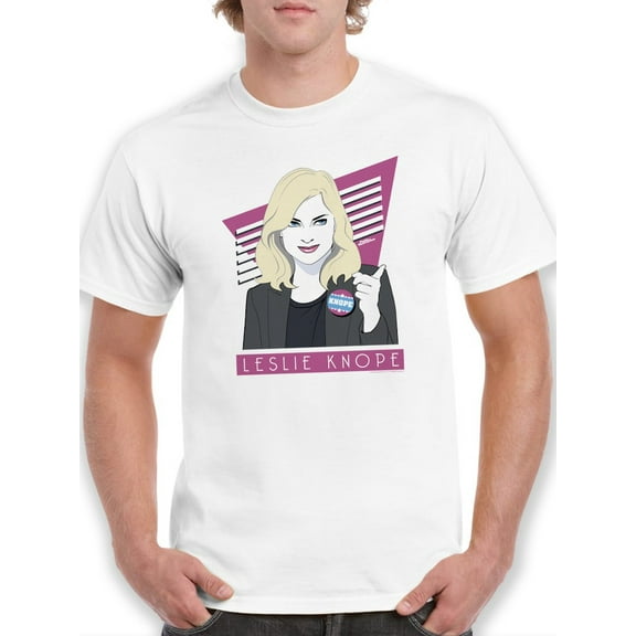 Leslie Knope T-Shirt Men Parks And Recreation, Male Medium