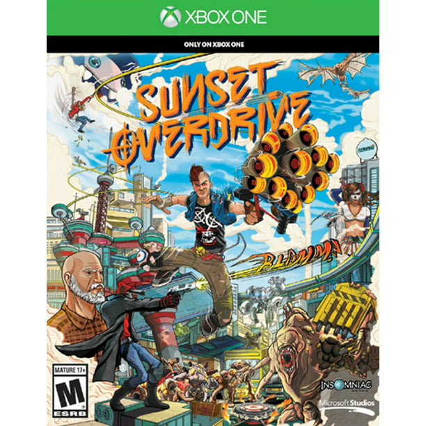 Sunset Overdrive Microsoft Xbox One 885370848885 Walmart Com